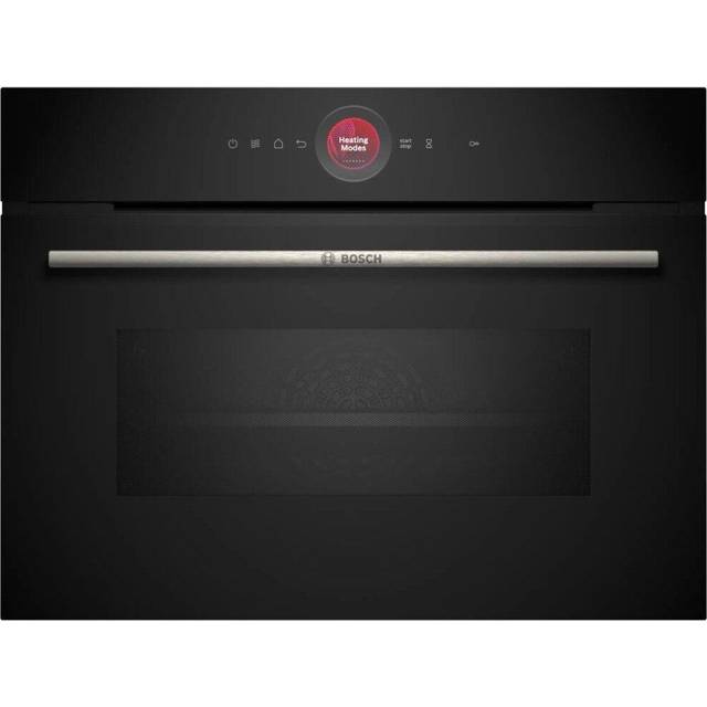 Bosch CMG7241B1B Series 8 Built In Compact Oven With Microwave - Black