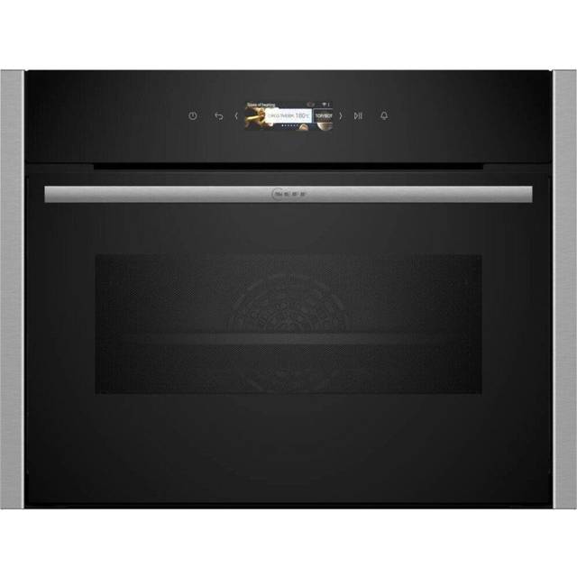 Neff N70 C24MR21N0B Compact Oven with Microwave