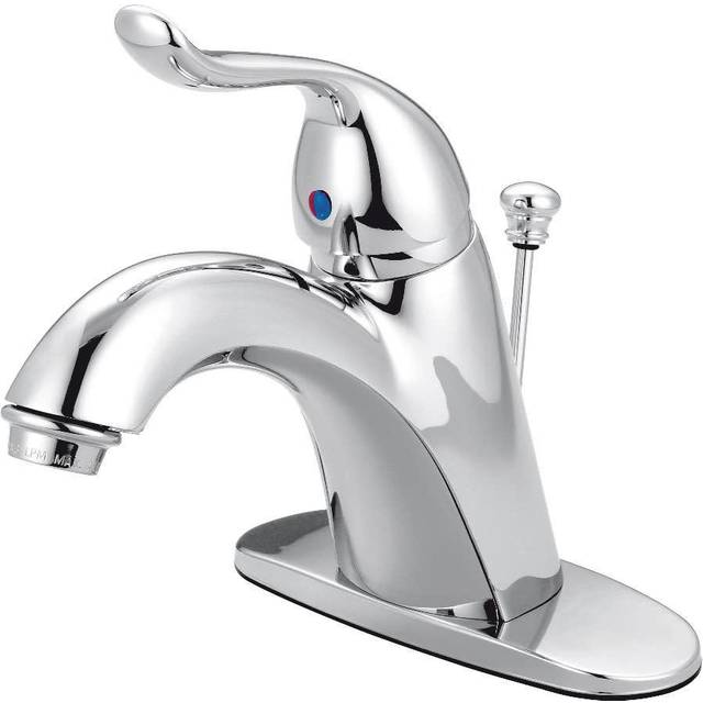 Kingston Brass KB6401YL 4 in. Single Handle Bathroom Faucet  Polished