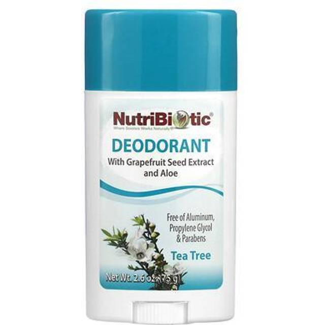 NutriBiotic  Deodorant  Tea Tree  2.6 oz (75 g)