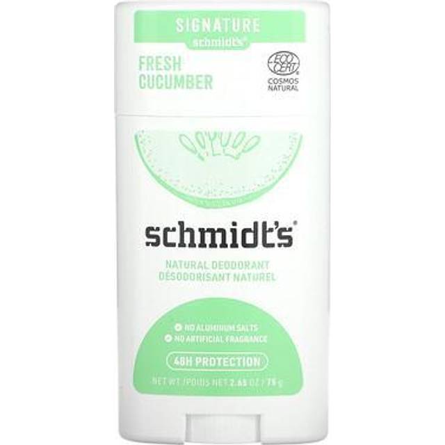 Schmidt's Natural Deodorant Aluminum-Free - Fresh Cucumber 2.65 oz