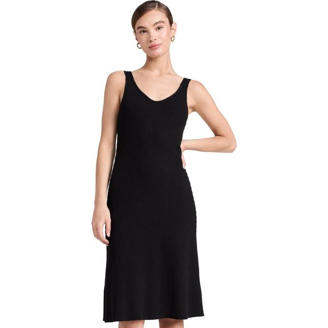 Vince Ribbed Midi Dress