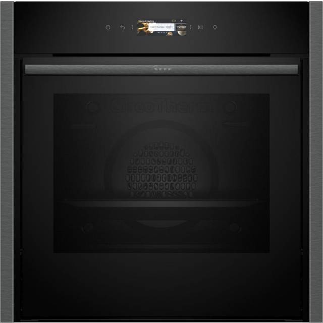 Neff n70 slide and hide b54cr71g0b built-in electric single oven - graphite 02