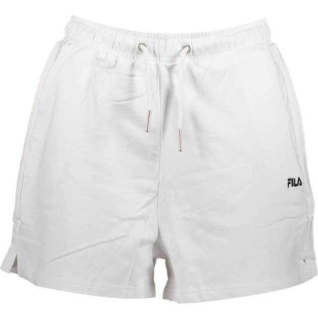 FILA Dam Brandenburg High Waist Shorts, Ljus White, XS, Ljus vit, XS
