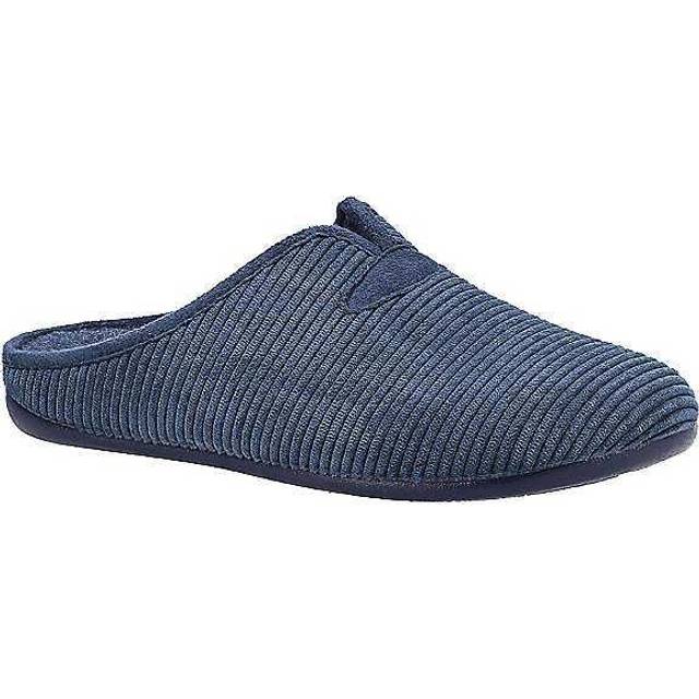 Cotswold Blackbird Men's Mule Slippers Men's | Slip On Shoes  | Navy  | UK Size 8