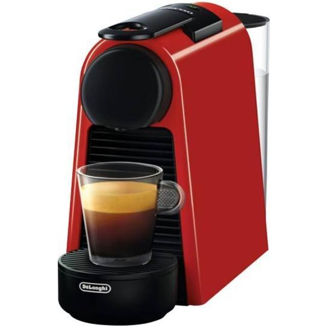 De'Longhi EN 85.R Nespresso Essenza Kaffemaskin, 1370 W, 0,6 l, Röd