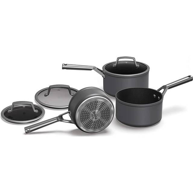 Ninja Foodi Zerostick 3 Piece Aluminium Pan Set - Grey - 52.40 x 38.20 x 21.50cm