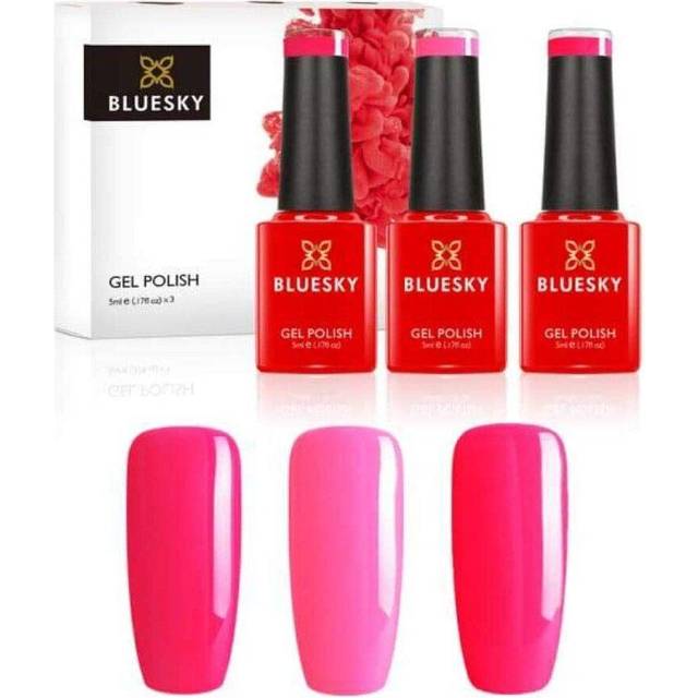 Bluesky Mini Trio Set Hot Pinks - 5ml
