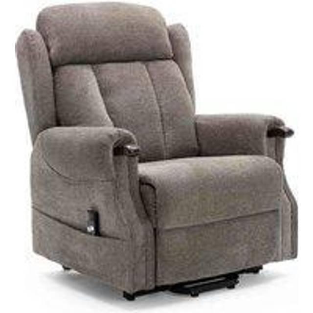 (Browns) Halton Electric Fabric Single Motor Riser Recliner Lift Mobility Tilt Chair