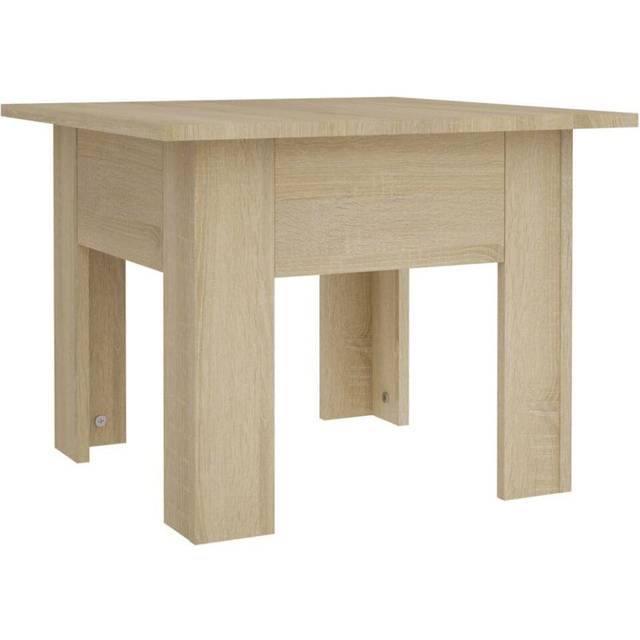 vidaXL Soffbord sonoma-ek 55x55x42 cm konstruerat trä