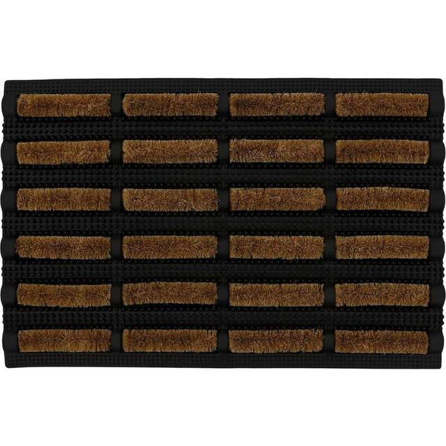 JVL Nimbus Scraper Doormat 40 x 60cm - JVL Homewares - Brown