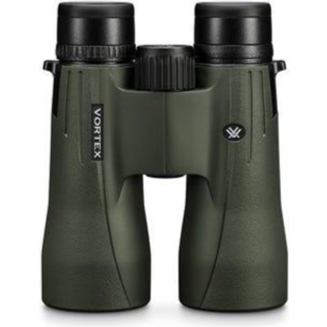 Vortex 10x50 Viper HD Roof Prism Binoculars with Cap, Float Strap, Cleaning Pen and Accessory Kit in Green