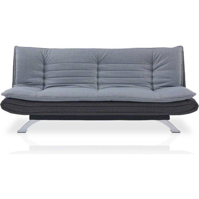 Home Detail Michigan Grey And Charcoal Fabric Sofa Bed, Grey