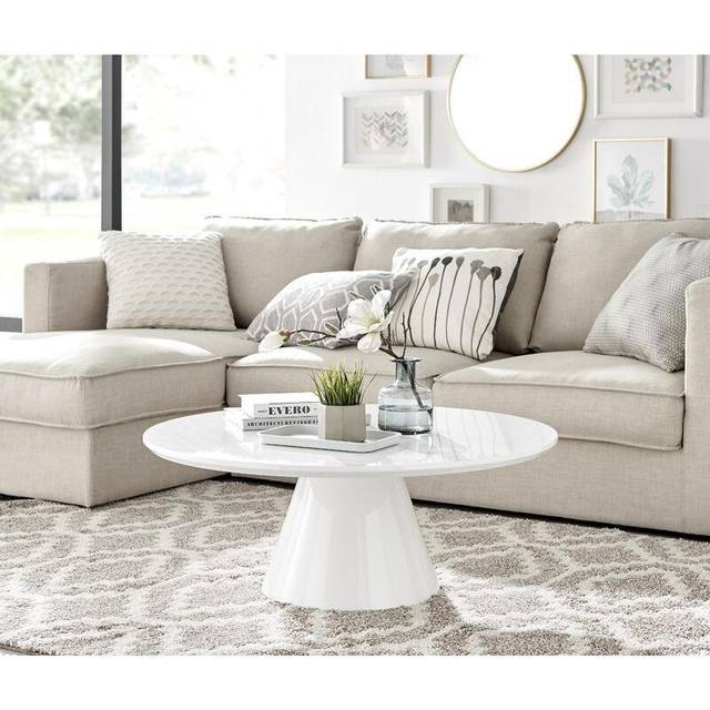 Palma White Gloss Coffee Table - White