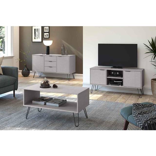 Core Products Augusta Open Coffee Table Grey, Grey