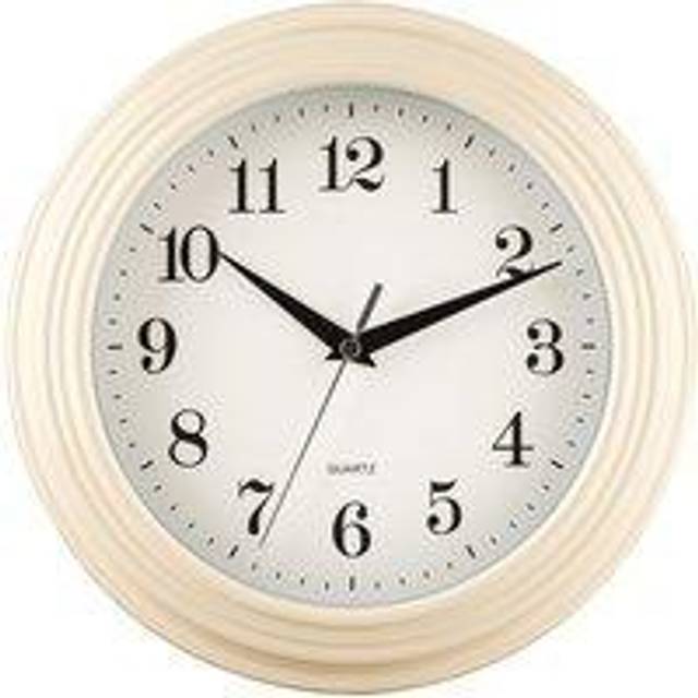 Premier housewares Cream Wall Clock