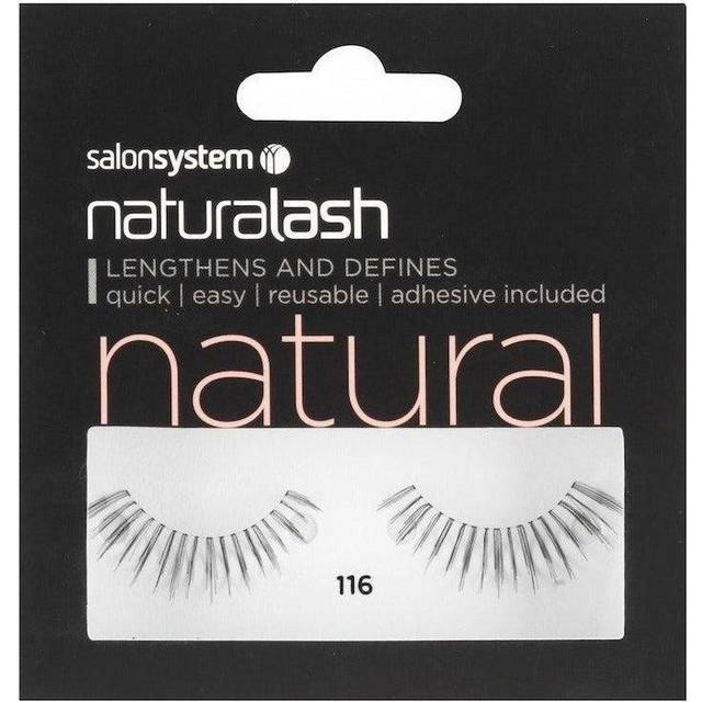 Salon System Naturalash Strip Lashes - Black - 116