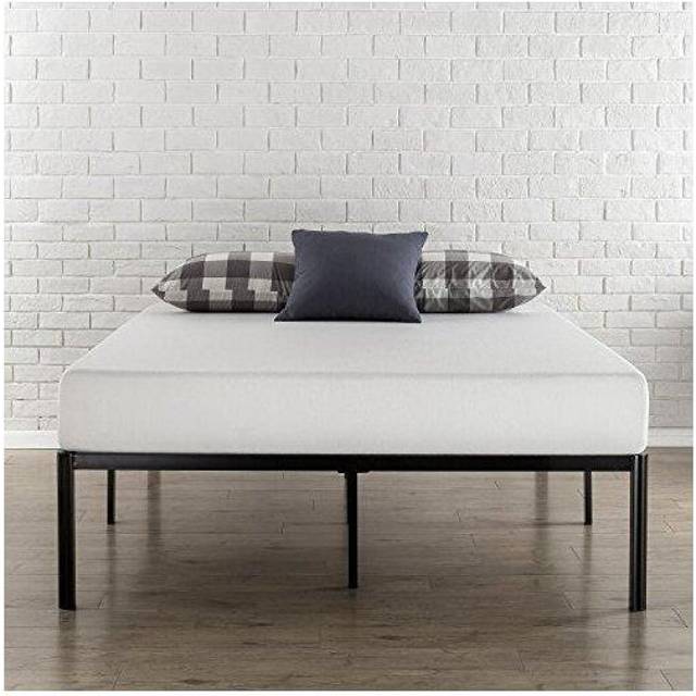 Zinus Van 40.7 cm Metal Platform Bed Frame with Steel Slat Support / Mattress Foundation, Double