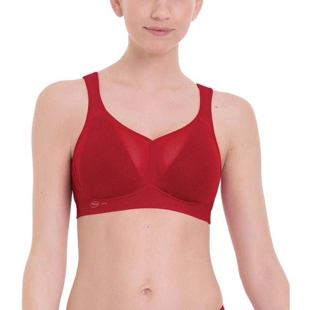Anita Active Air Control sport BH, röd, Storlek: 80E, Kvinnor