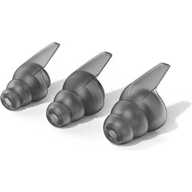 Sennheiser SoundProtex Plus-öronproppar - återanvändbara hörselskydd med fyra utbytbara filter - HiFi-ljud på en säker volymnivå - svarta