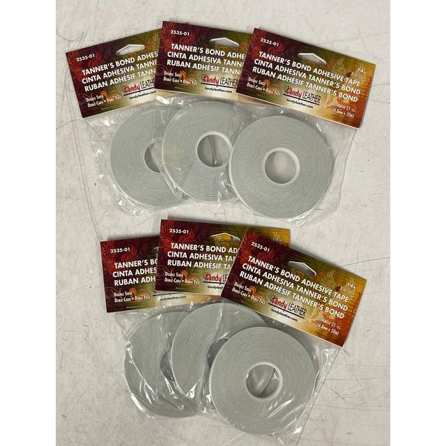 Tandy Leather Tanner's Bond Adhesive Tape 5 mm x 20 m 2535-01
