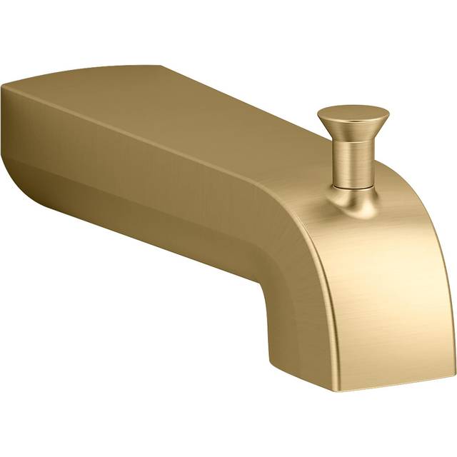 PITCH WALL MOUNT BATH SPOUT W/DIVERTER