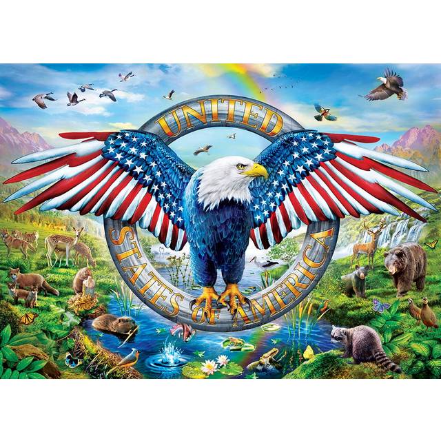 MasterPieces 1000 Piece Jigsaw Puzzle for Adults, Family, Or Kids - Liberty Falls - 1925x2675