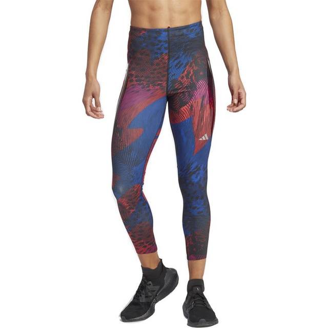 adidas Adizero All Over Print Running Tights Women - multicoloured