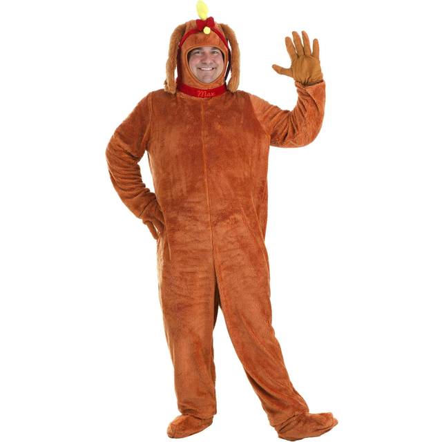 Plus Size Dr. Seuss The Grinch Max Costume - Yellow&#47;Red (4X)