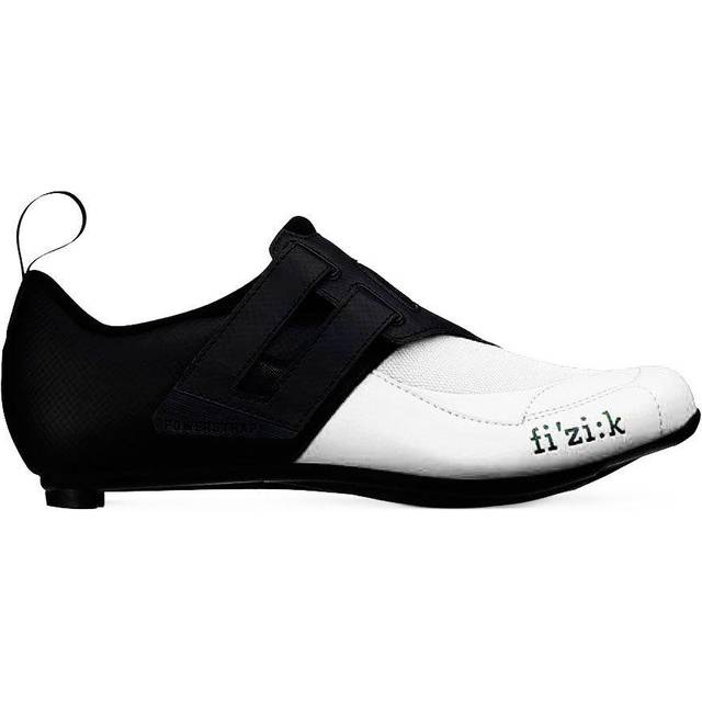 Cykelskor Fizik Transiro R4 Powerstrap svart/vit 45