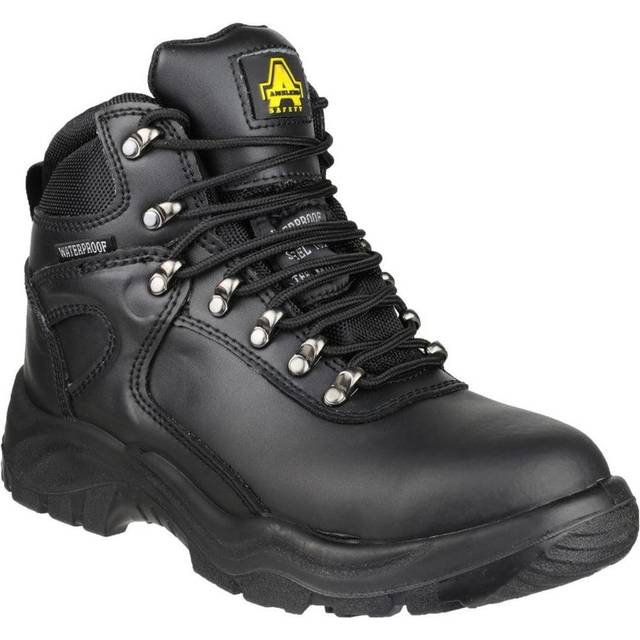 Amblers Safety FS218 Waterproof Lace Up Safety Boot Black Size: UK6 Co