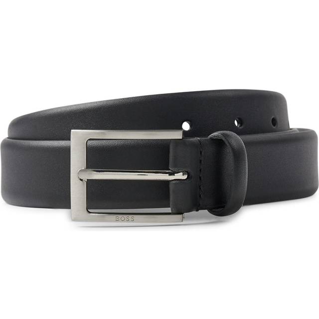 Black Brondon Leather Belt (38)