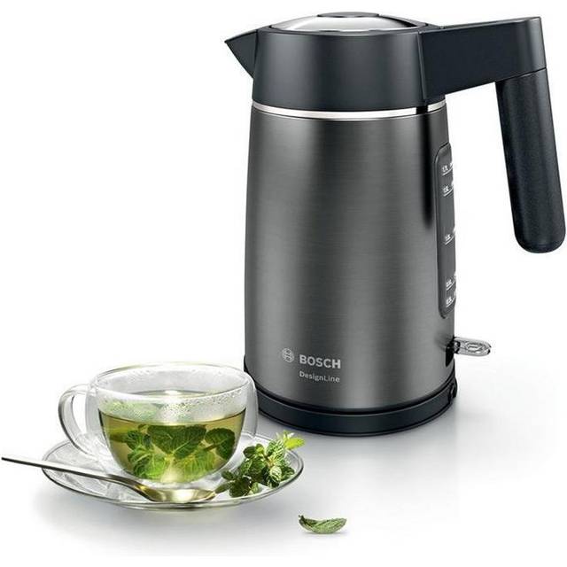 Bosch Haushalt TWK5P475 Vattenkokare Grå Kapacitet: 1.7 l