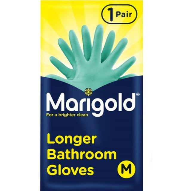 Marigold Bathroom Glove - Long Cuff Gloves (green), Green