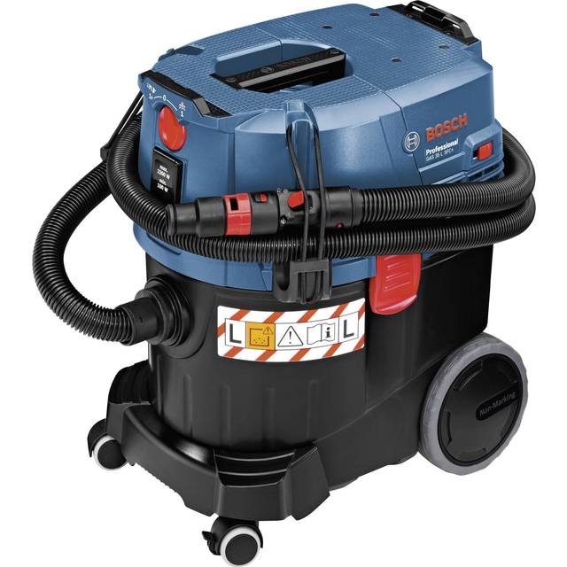 Bosch Professional grovdammsugare våt/torr GAS 35 L-klass SFC+ (1 200 W, behållare 35 liter, slang 3 m, i kartong)