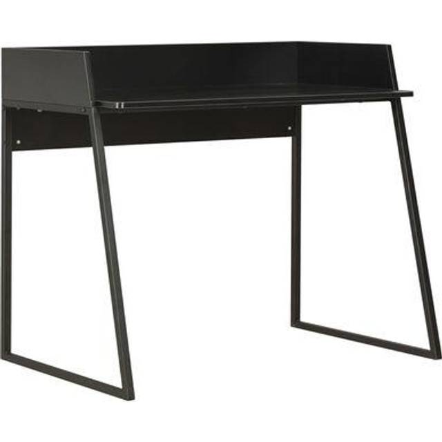 Skrivbord vit och ek 90x60x88 cm