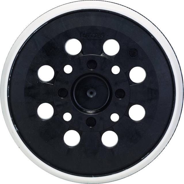 Bosch Sanding Pads (Ã 125 mm, Medium Hard, with Hook and Loop System, Accessories for Random orBit Sander PEX 300/400 AE)