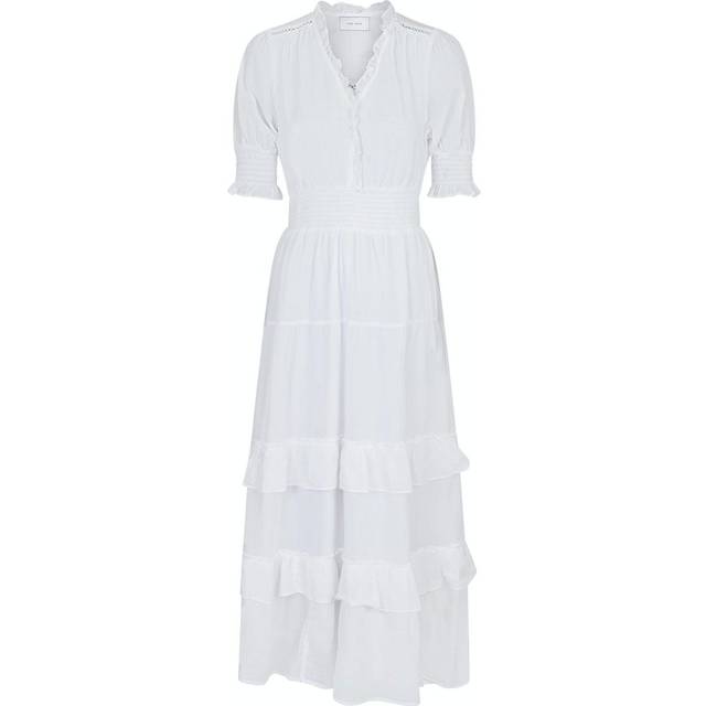 Neo Noir Sophie S Voile Dress Dam Maxiklänningar Stl. 34 - Från Magasin - White (34)