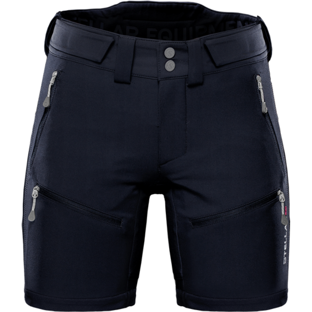 W Stellar Light Softshell Shorts - Blublack (M)