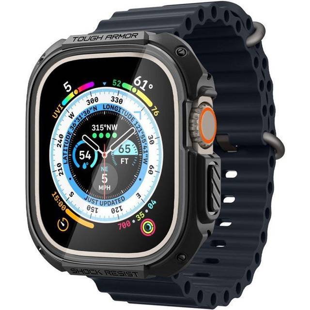 Spigen Tough Armor (Apple Watch Ultra 49 mm) - Svart/