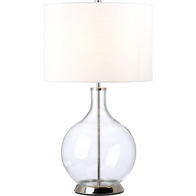 Orb Table Lamp with Round Shade Polished Nickel - Elstead