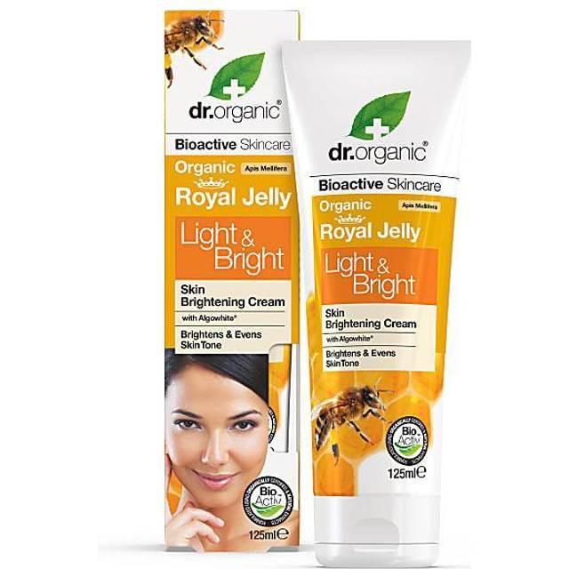 Dr. Organic Royal Jelly Light & Bright Cream 125ml
