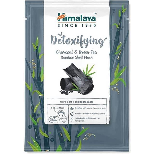 Himalaya Udrensende Kul & Grøn Te Bambus Ansigtsmaske 30 ml
