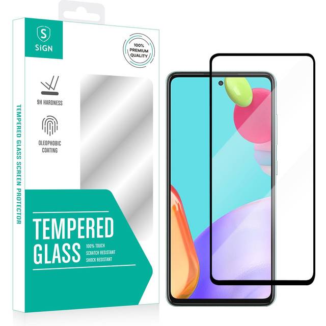SiGN Galaxy A52/A52s 5G/A52 4G HÃ¤rdat Glas SkÃ¤rmskydd 2.5D