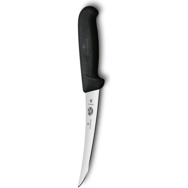 Victorinox Fibrox kockkniv, urbeningskniv, extra vasst blad, rostfritt stål, diskmaskinssäker, Swiss Made