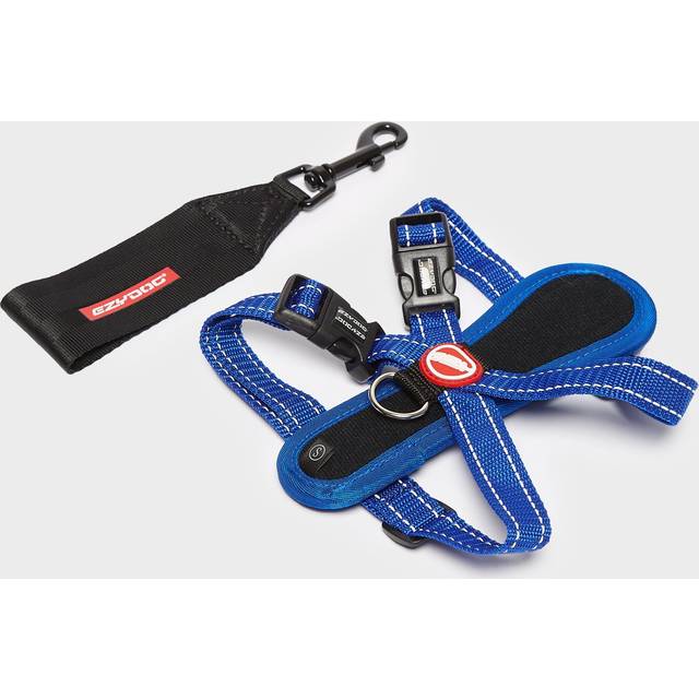 Ezydog Sele Neopren Blå Promenad/Bilsele - S - 6-10kg
