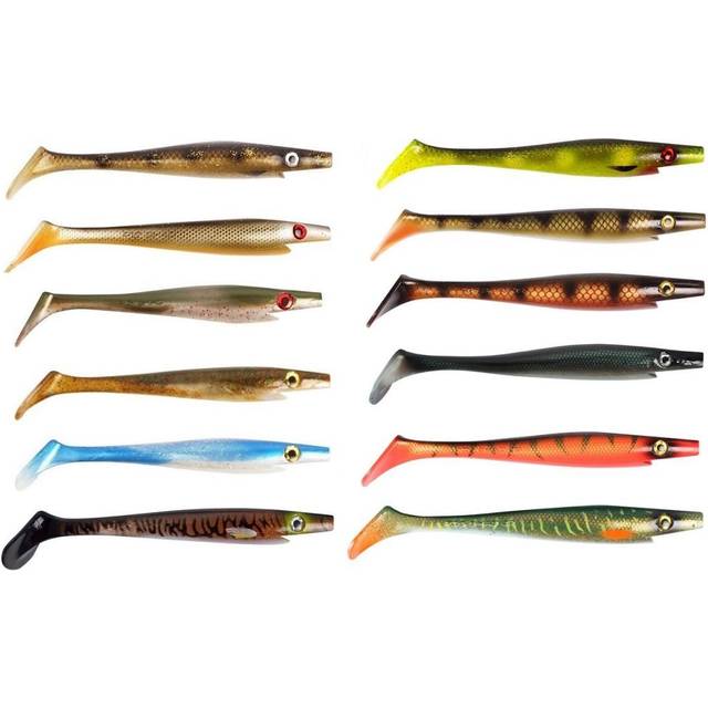 Pig Shad 23cm Midnight Shiner - Gäddjigg