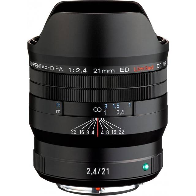 Pentax-D FA HD 21mm f2.4 ED Limited DC WR Lens - Black