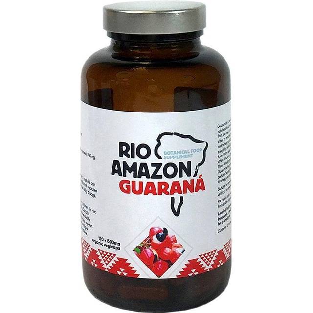 RIO AMAZON Organic GoGo Guarana - Energy - 120 x 500mg Vegicaps