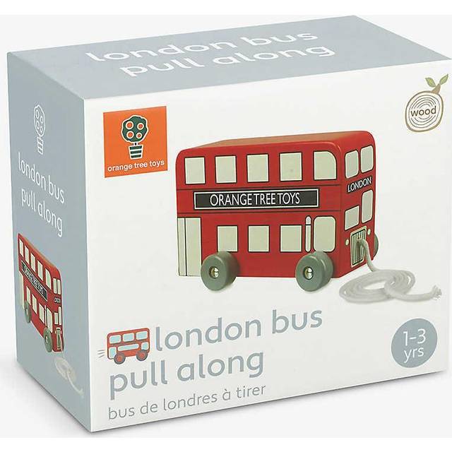 London Bus Pull Along Bus Toy